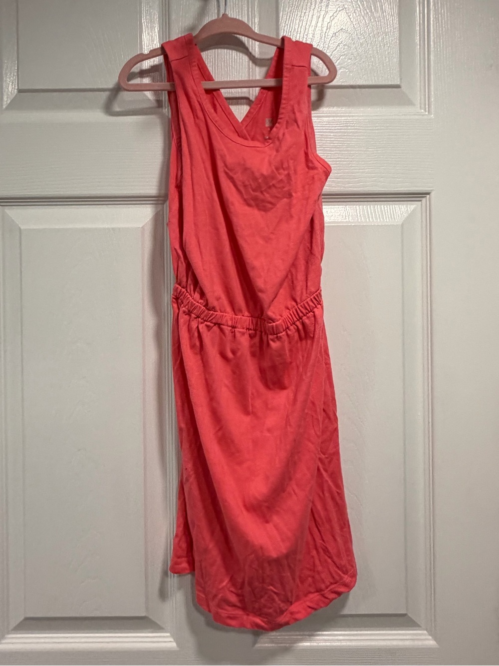 GAP Girls Coral Pink Sleeveless Casual Dress